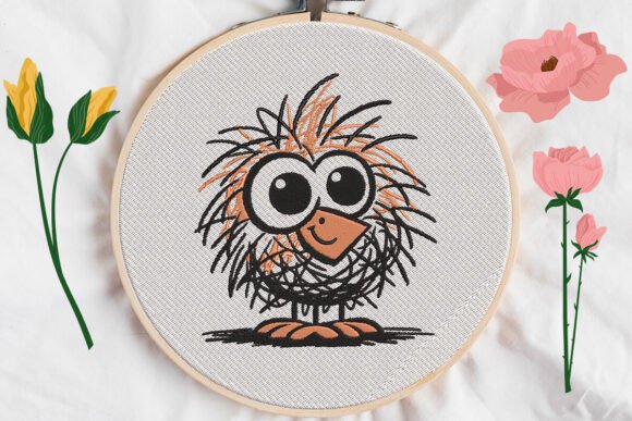 Angry Bird Embroidery: A Playful Seasonal Staple
