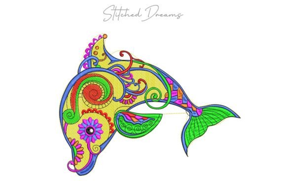 Fish Embroidery Motifs