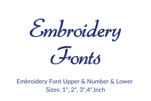 Gabrielle Font Embroidery Design