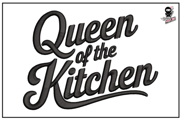 Queen of the Kitchen - Home Embroidery