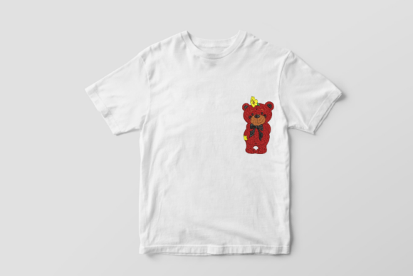 Teddy Bear Embroidery Design